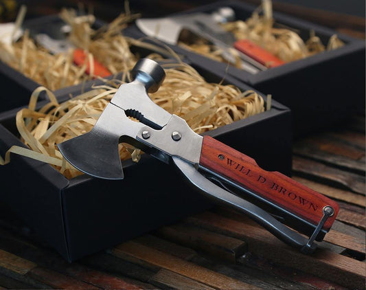 Personalized Multi Function Hammer, Groomsmen Gift, Gifts for Men - Engravedideas