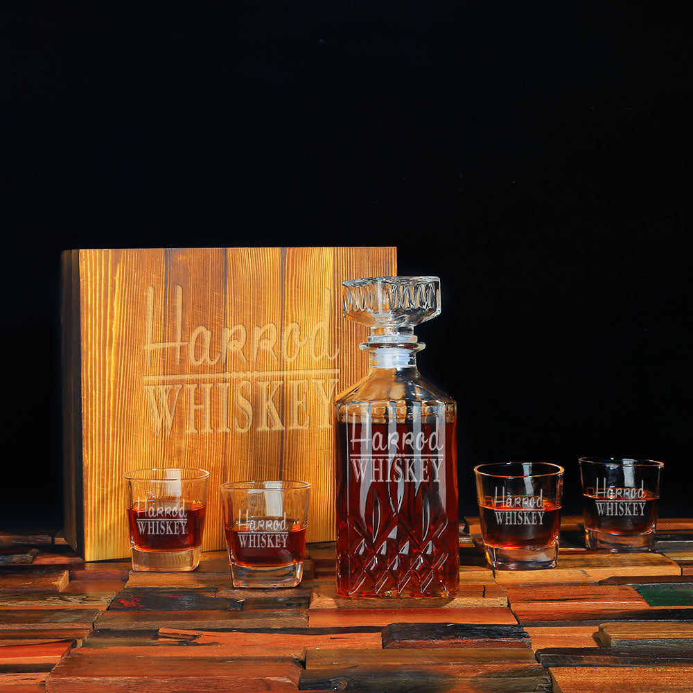 Personalized Whiskey Decanter - Personalized Gift - Engravedideas